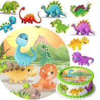 Essbar Dinosaur Dinosaurier Tortenaufleger Torte Tortenbild Fototorte