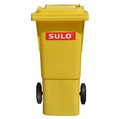 1x SULO Mülltonne Abfalltonne Müllbehälter 60 Liter Gelb NEU Recycling