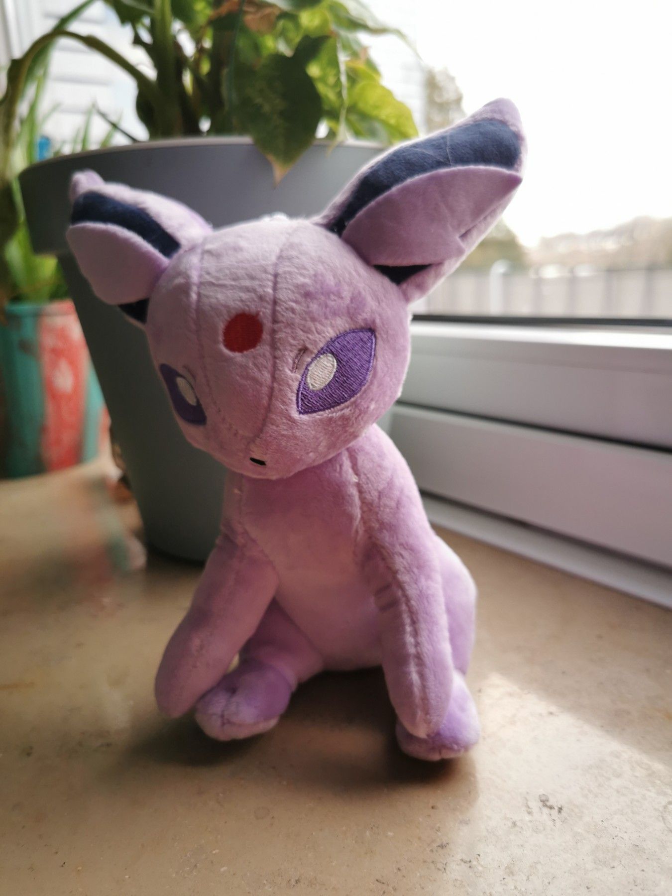 Pokemon Psiana espeon Anime Plüsch Figur Stofftier Kuscheltier 20 cm