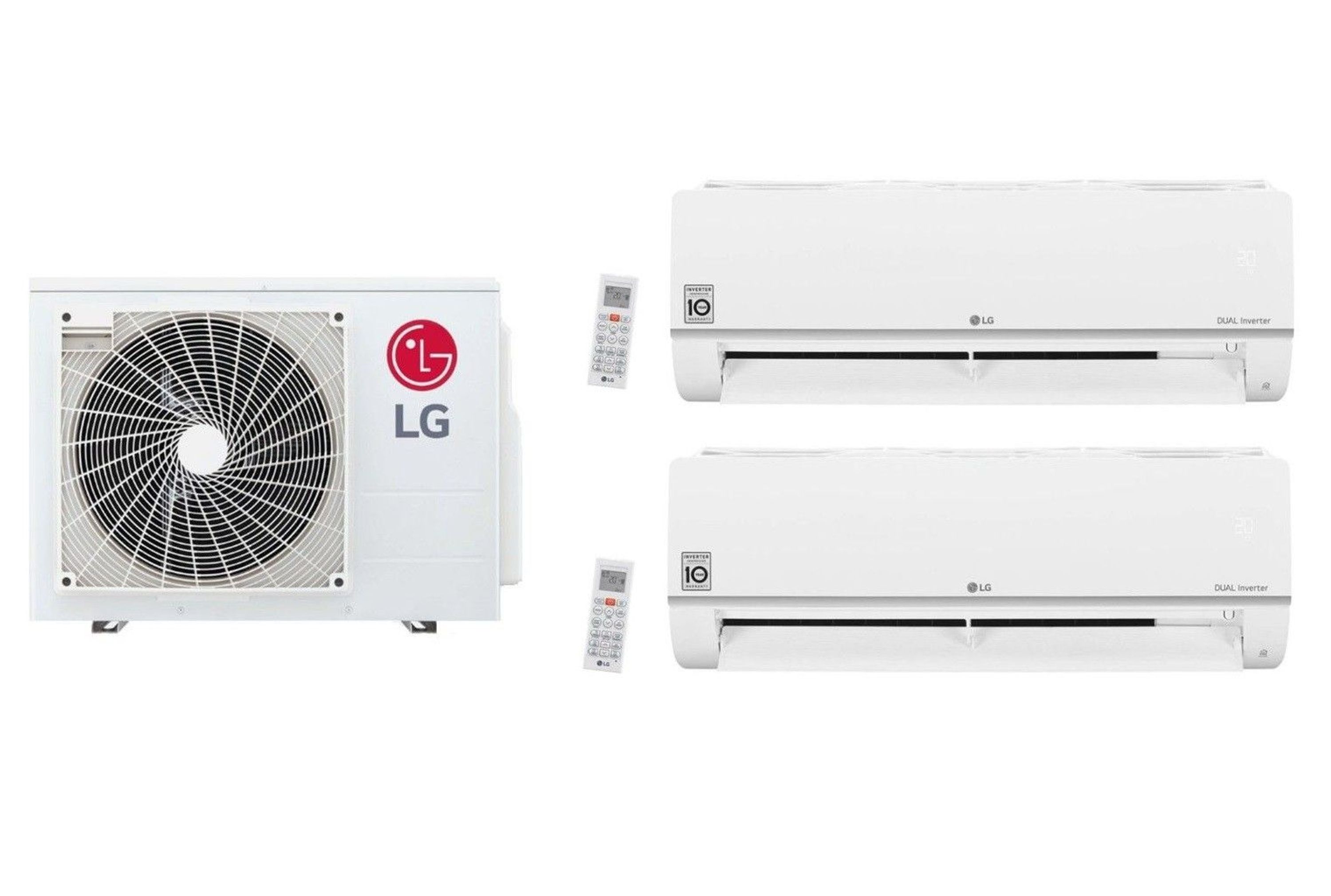 LG Multi Split Klimaanlage 1x MU2R17 4 7 KW 2x Standard Plus PC09SQ 2