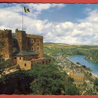 Oberwesel am Rhein Blick von der Schönburg (969) nicht gelaufen.