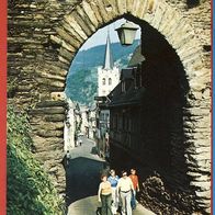 Bacharach am Rhein, Steeger Tor (972) nicht gelaufen.