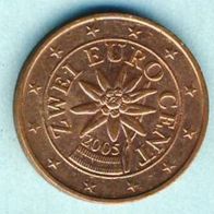 Österreich 2 Cent 2005