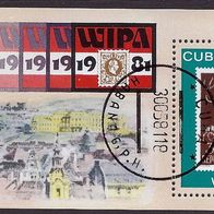 Cuba - Kuba - Mi. Nr. Block 67 - Briefmarkenausstellung WIPA´81 (1981) - gestempelt o