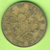 Kenia 10 Cents 1970