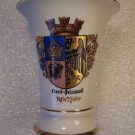Oberkotzau Parbus/ Rudolf Porzellan Vase - " Nord-Friesland Wyk a/ Föhr " * *