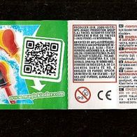 Kinder Joy Beipackzettel Fussball - Set FT 334 B