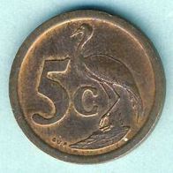 Südafrika 5 Cents 1993
