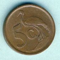 Südafrika 5 Cents 1996