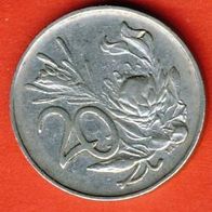 Südafrika 20 Cents 1972