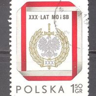 Polen, 1974, Sicherheitsorgane, 1 Briefm., gest.