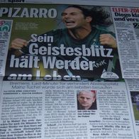 Claudio Pizarro Presse Bericht Clippings Sammlung #126