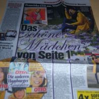 Franziska Frank - Model - OTTO Bericht Clippings Sammlung #291