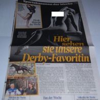 Laura Liesegang sexy topless Bericht Sammlung Clippings Presse #546