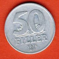 Ungarn 50 Filler 1975
