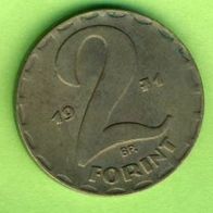 Ungarn 2 Forint 1974