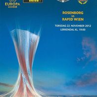 PRG EC UEFA Rosenborg BK Trondheim vs SK Rapid Wien 22.11.2012 Österreich NORGE
