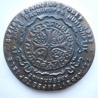 Schwere Medaille 20 Jahre Numismatik Angermünde / Frankfurt Oder 1988