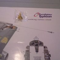 Ansteckpin + Poster von Eurofighter