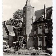 Niederlande 1950er Kasteel Maurick-Vught echte Foto Ansichtskarte, AK Postkarte