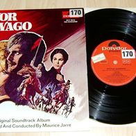 DOCTOR Schiwago 10“ LP Soundtrack Album Maurice JARRE deutsche Polydor 1966