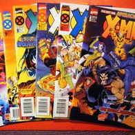 Marvel Deutschland 1994 : " X- Men" Konvolut von 7 Heften..5-11, Topzustand !!