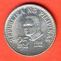 Philippinen 25 Sentimos 1981