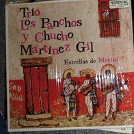 Trio Los Panchos y Chuchos Martinez Gil Estrellas de Mexico LP