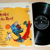 Fiddler ON THE ROOF 12” LP ZERO MOSTEL MILTON GREENE Musical deutsche RCA 1964