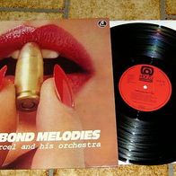 FRANCK Pourcel 12” LP JAMES BOND Melodies von 1973 deutsche HörZu