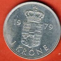 Dänemark 1 Krone 1979