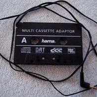 Multi - Kassetten -Adapter für CD, DAT, dcc, MiniDisc, kaum gebraucht