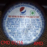 Pepsi Cola Kronkorken Raigad Indien MIT DATUM rare India date soda bottle crown cap