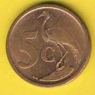 Südafrika 5 Cents 2007