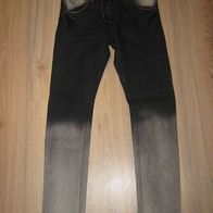 NEU trendige Skinny Jeans YIGGA Gr. 152 Farbverlauf Batiklook NEU (0117)