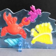 Ü-Ei Plastikpuzzle 1993 Das Meerespuzzle - Krabben-Puzzle
