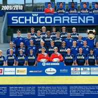 AK Mannschaft Team DSC Arminia Bielefeld 09-10 Deutschland Fußball Ostwestfalen