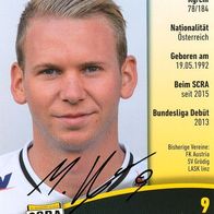 AK Martin Harrer SC Rheindorf Altach 15-16 SCR Stallhofen Voitsberg Austria Wien