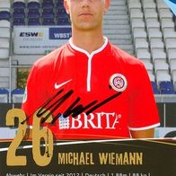 AK Michael Wiemann SV Wehen Wiesbaden 13-14 Beckum Neubeckum FC Hansa Rostock