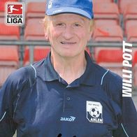 AK Willi Pott Rot Weiss Ahlen 09-10 TuS LR RW Zeugwart Autogramm Deutschland GER