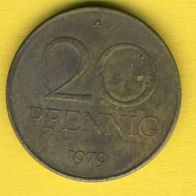 DDR 20 Pfennig 1979