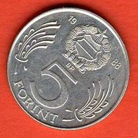 Ungarn 5 Forint 1988