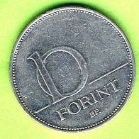 Ungarn 10 Forint 2004