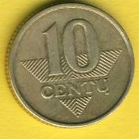 Litauen 10 Centu 2009