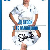 AK Jo Stock 1. FC Magdeburg 07-08 Monheim Langenfeld SOKO Wismar Hansa Rostock