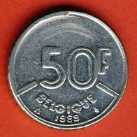 Belgien 50 Francs 1989 Belgique