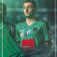 AK Rami Tekir FC Wacker Innsbruck 16-17 SSW Tirol SK Rum SV Österreich Autogramm