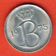 Belgien 25 Centimes 1975 Belgie
