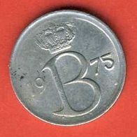 Belgien 25 Centimes 1975 Belgique