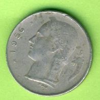 Belgien 1 Franc 1956 Belgique
